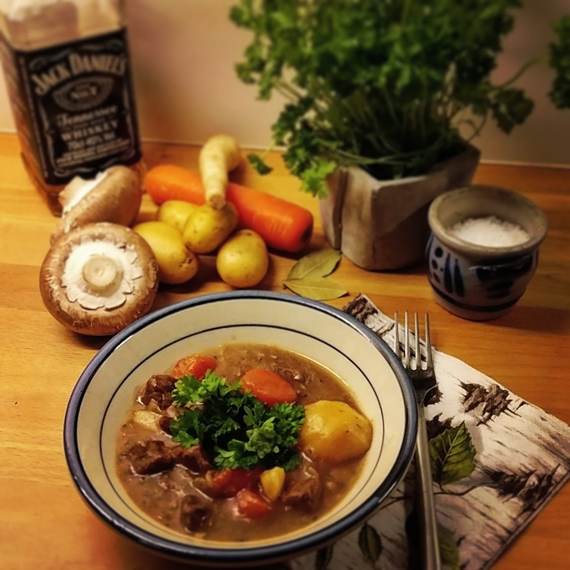 Whiskey Beef Stew
